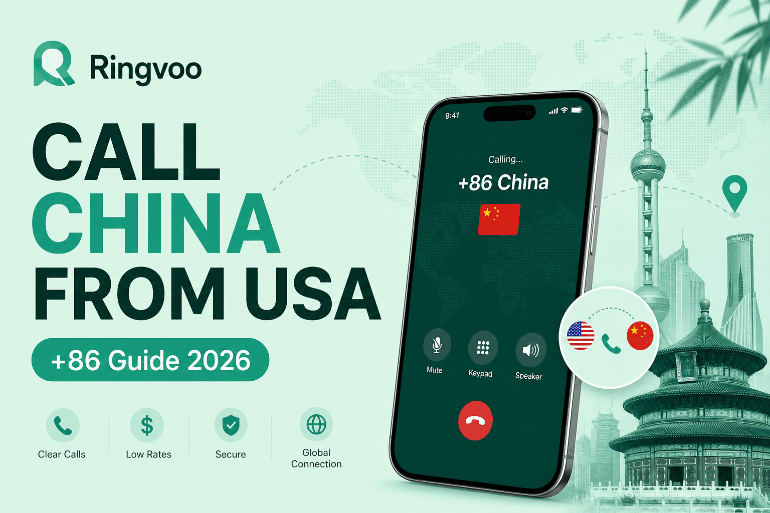 call china from usa — Ringvoo international calling guide cover illustration