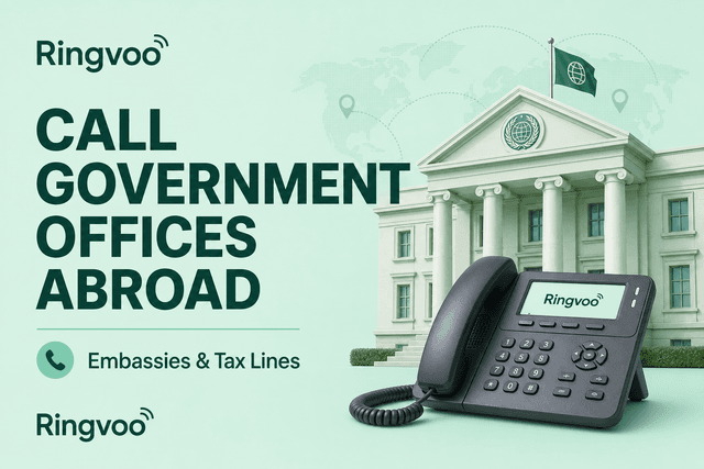 call government office from abroad — Ringvoo blog cover