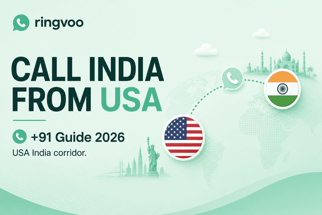 call india from usa — Ringvoo blog cover