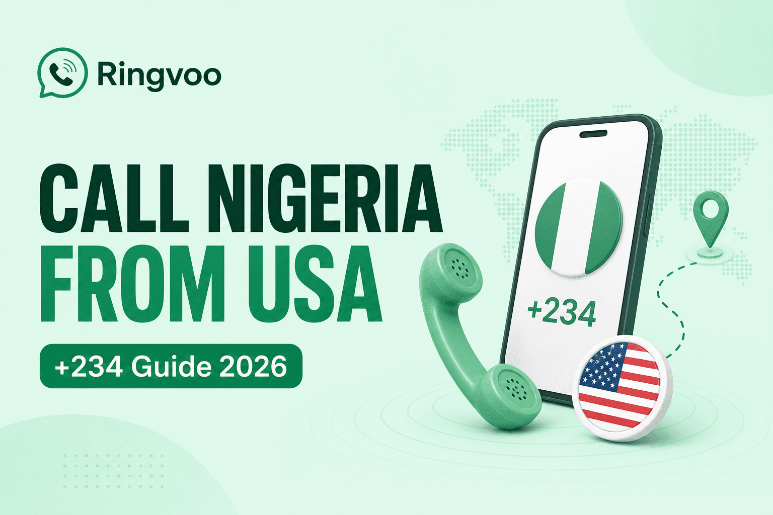 call nigeria from usa — Ringvoo international calling guide cover illustration