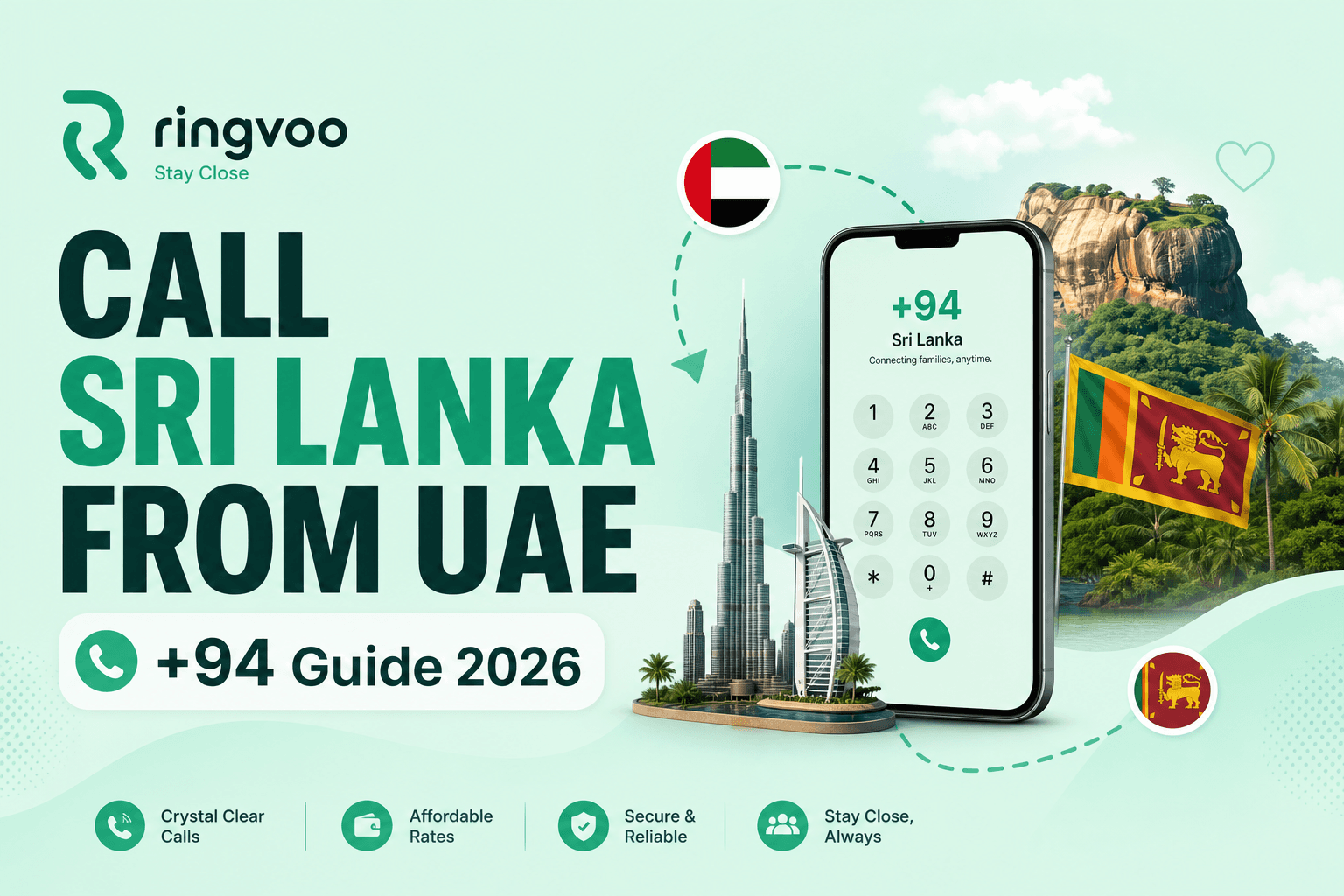 call sri lanka from uae — Ringvoo international calling guide cover illustration