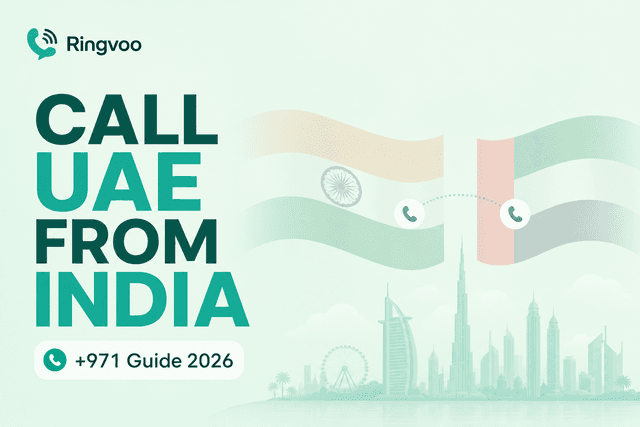 call uae from india — Ringvoo blog cover