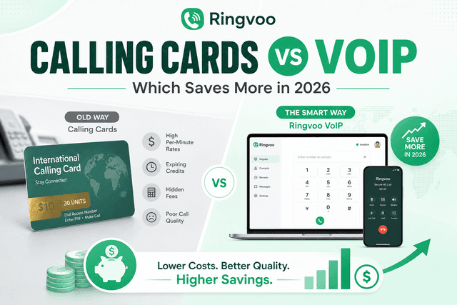 calling cards vs voip — Ringvoo blog cover