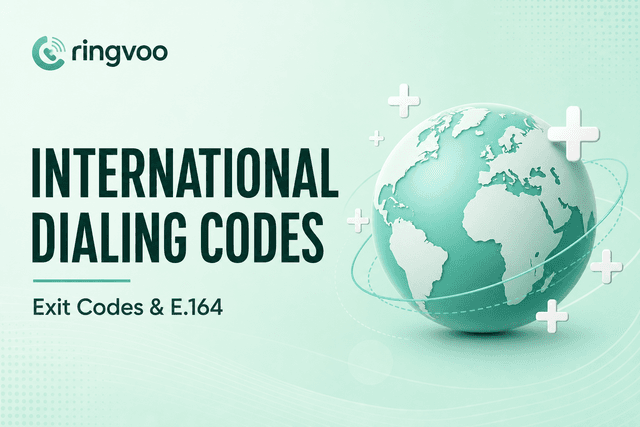 international dialing codes — Ringvoo blog cover