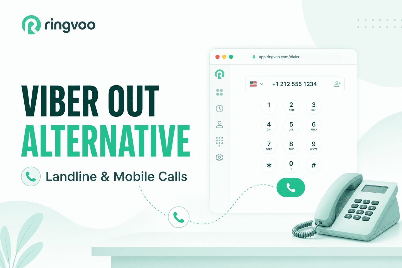viber out alternative — Ringvoo international calling guide cover illustration